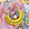 5 Assorted Meenakari Earrings 08 5 Assorted Meenakari Earrings