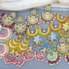 5 Assorted Meenakari Earrings
