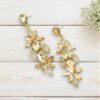 Champagne Color Party Wear Earrings-02 Champagne Color Party Wear Earrings
