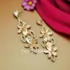 Champagne Color Party Wear Earrings Champagne Color Party Wear Earrings