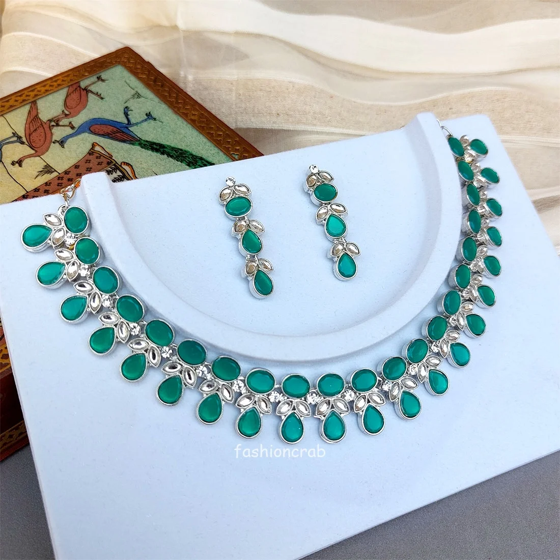 Green Crystal Necklace