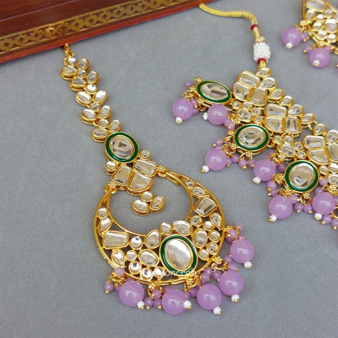 Jacqueline Wedding Jewelry - Lavender