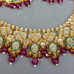 Jacqueline Wedding Jewelry - Wine