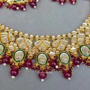 Jacqueline Wedding Jewelry - Wine