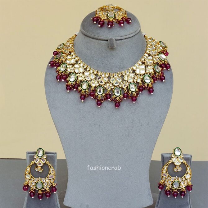 Jacqueline Wedding Jewelry - Wine-04 Jacqueline Wedding Jewelry - Wine
