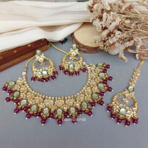 Jacqueline Wedding Jewelry - Wine
