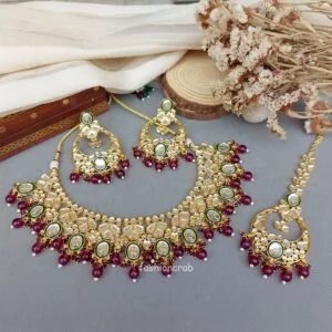 Jacqueline Wedding Jewelry - Wine