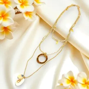 Layer Chain Necklace Set