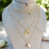 Layer Chain Necklace Set-03 Layer Chain Necklace Set