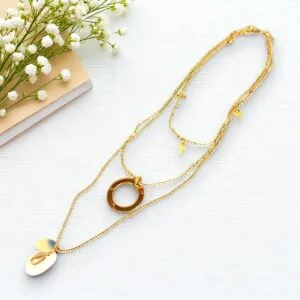 Layer Chain Necklace Set