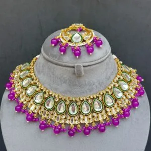 Mouni Bridal Jewelry - Purple