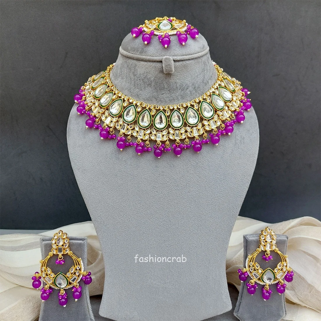 Mouni Bridal Jewelry - Purple