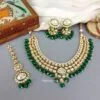 Sakshi Green Kundan Necklace-02 Sakshi Green Kundan Necklace