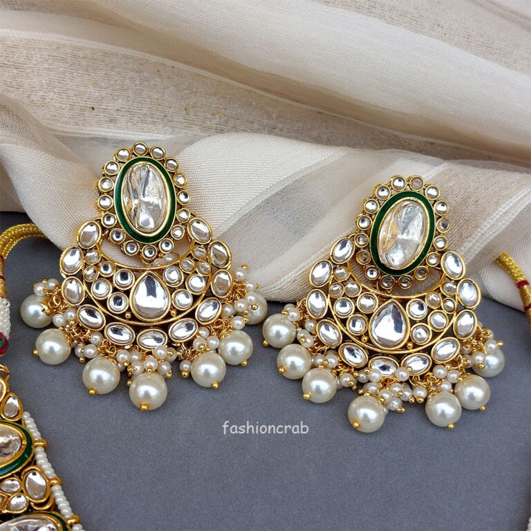 Sakshi White Kundan Necklace