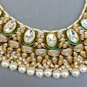 Sakshi White Kundan Necklace