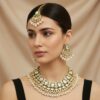 Sakshi White Kundan Necklace