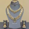 White Bridal Necklace Set