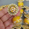 5 Assorted Meenakari Jhumka Earrings - Earrings Combo Set of 5