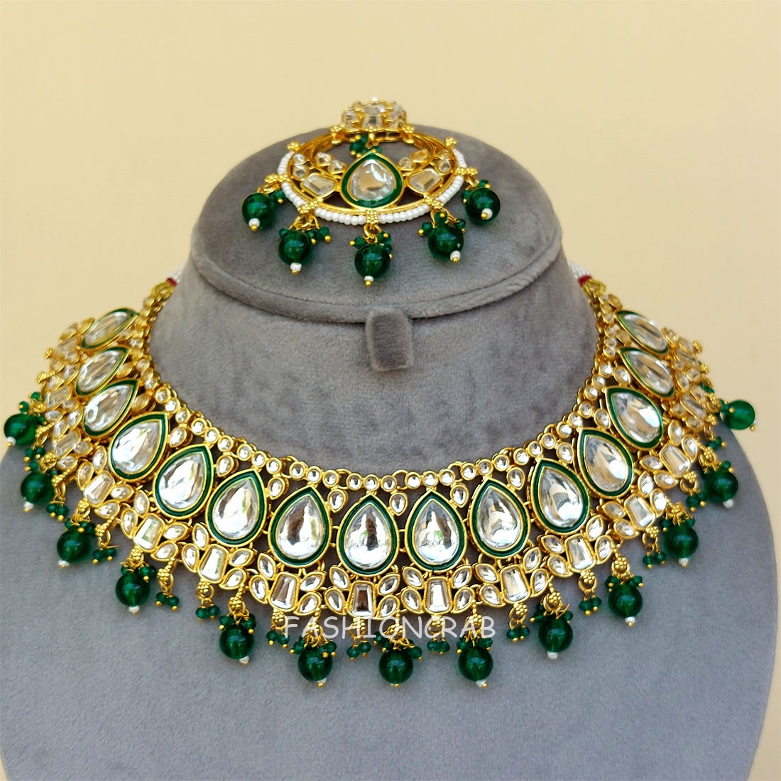 Mouni Bridal Jewelry - Green