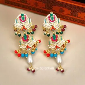 Multicolor Jadau Choker Necklace