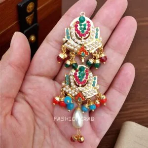 Multicolor Jadau Choker Necklace