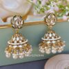 Aaliya Maangtikka and Earrings Set - White-01 Aaliya Maangtikka and Earrings Set - White