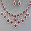 Anna AD Jewellery Set - Pink-01 Anna AD Jewellery Set - Pink