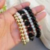 Black Bead Bracelet for Women Black Bead Bracelet for Women