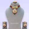 Farzana Multicolor Kundan Choker Necklace