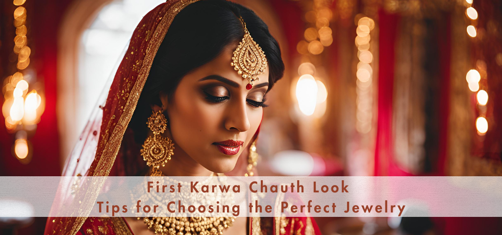 First Karwa Chauth Look