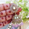 Gauri Mirror Necklace - Lavender