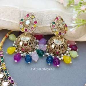 Gauri Mirror Necklace - Multicolor