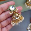 Gurleen Maangtikka with Earrings - White-02 Gurleen Maangtikka with Earrings - White