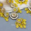 Inayat Kundan Necklace - Yellow-01 Inayat Kundan Necklace - Yellow