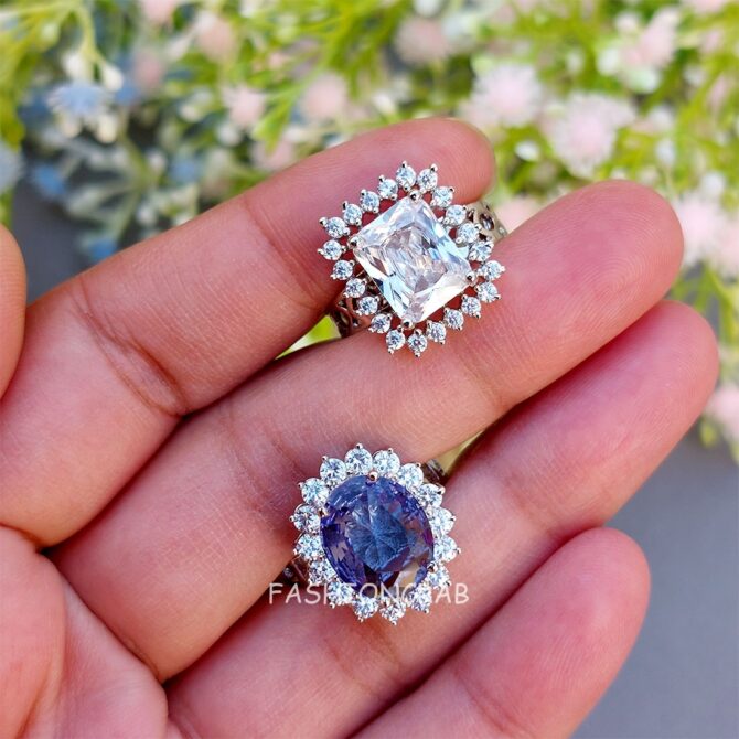 Isabella - Set of 2 Statement Rings-05