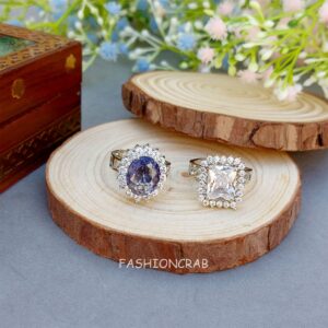Isabella - Set of 2 Statement Rings-05