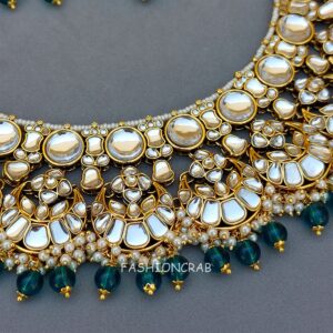 Manasvini Bridal Set - Peacock Blue