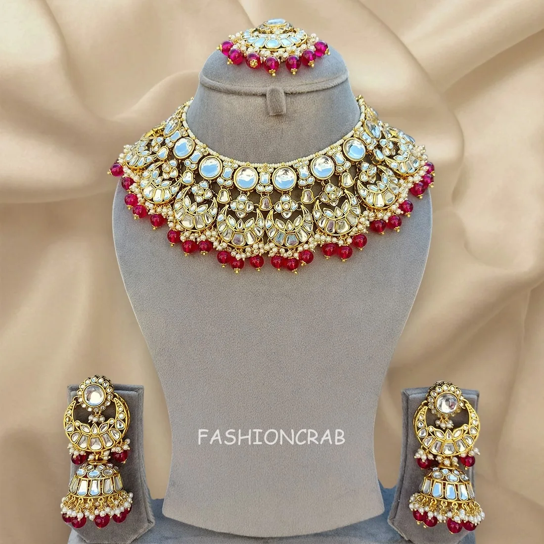 Manasvini Bridal Set Pink