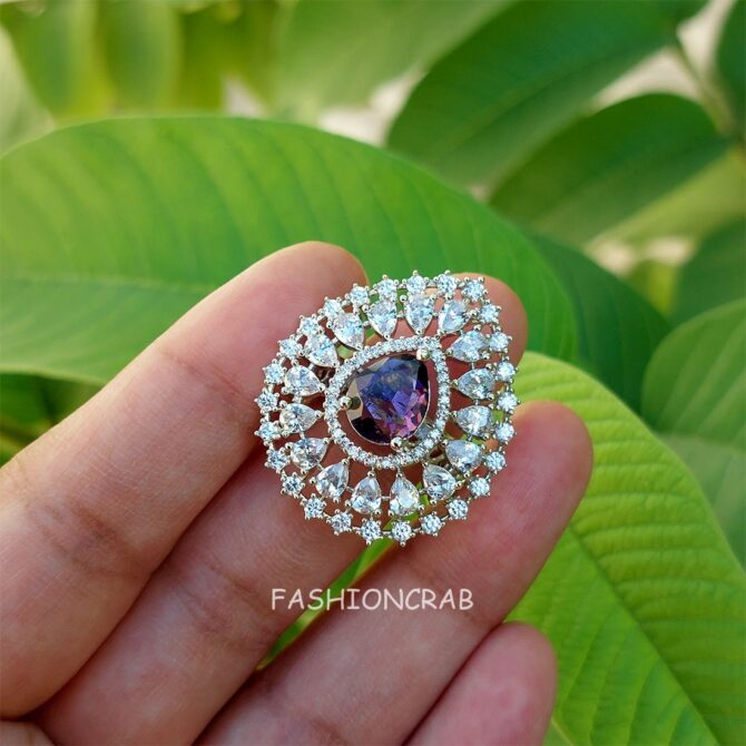 Maria AD Ring - Purple
