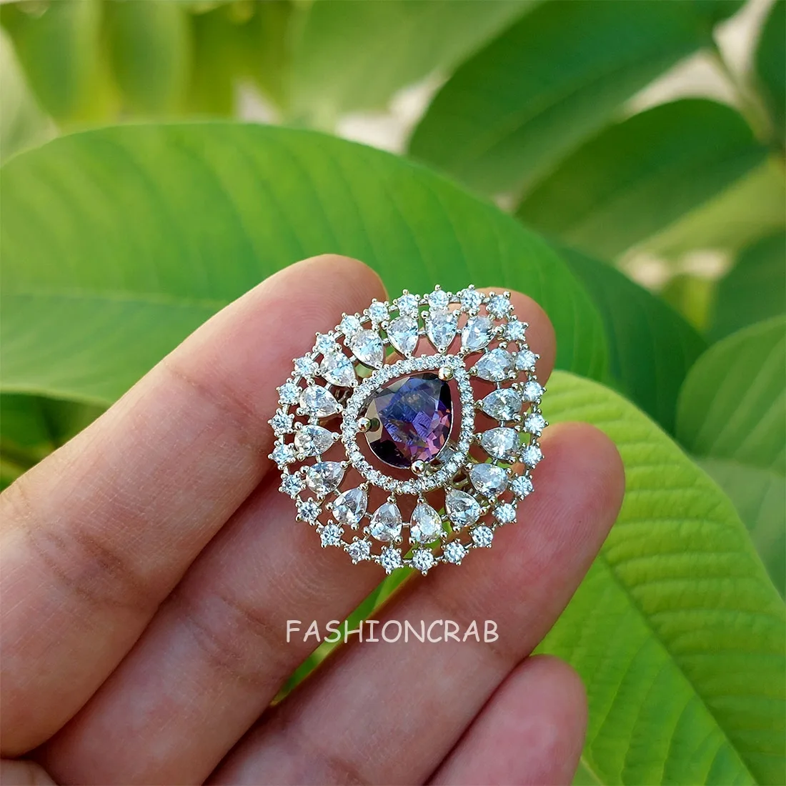 Maria AD Ring - Purple