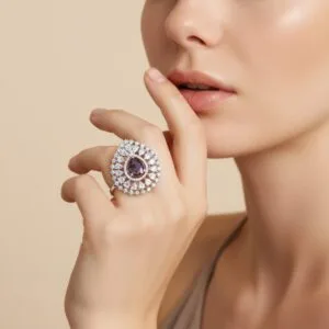 Maria Purple AD Ring