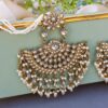 Meera Chandbali Earrings - White