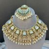 Neesha Traditional Jewellery Set - White-02 Neesha Traditional Jewellery Set - White