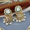 Neesha Traditional Jewellery Set - White-04 Neesha Traditional Jewellery Set - White