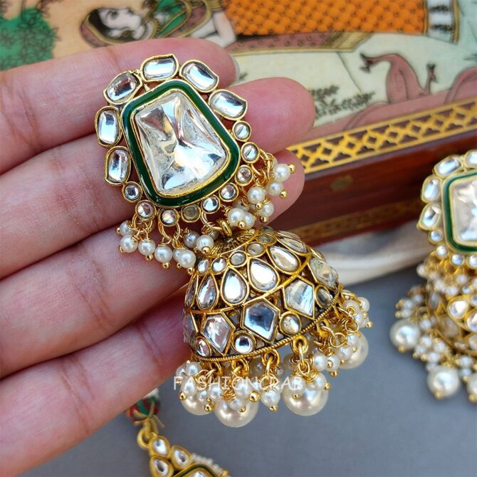 Neesha Traditional Jewellery Set - White