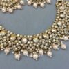 Nira Polki Set for Bride - Champagne