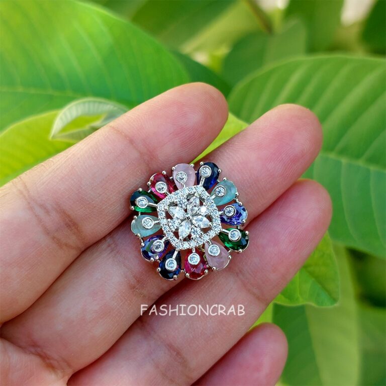 Nova Multicolor Zirconia Ring