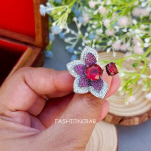 Olivia Big Cocktail Ring