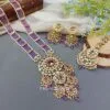 Rani Long Jewellery Set - Lavender