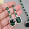 Rosy AD Jewellery Set - Green-01 Rosy AD Jewellery Set - Green